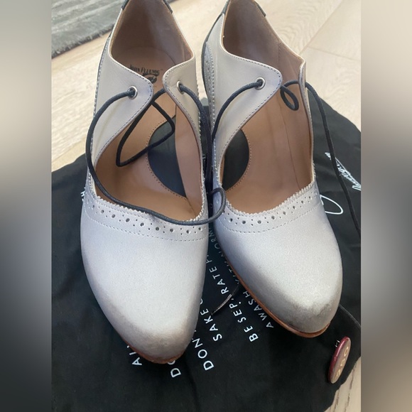 John Fleuvog Wonder Lyra BROGUED LACE-UP PUMP - Picture 4 of 14